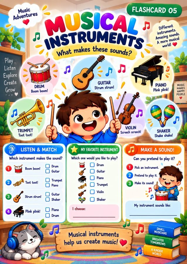 Flashcard — Musical Instruments